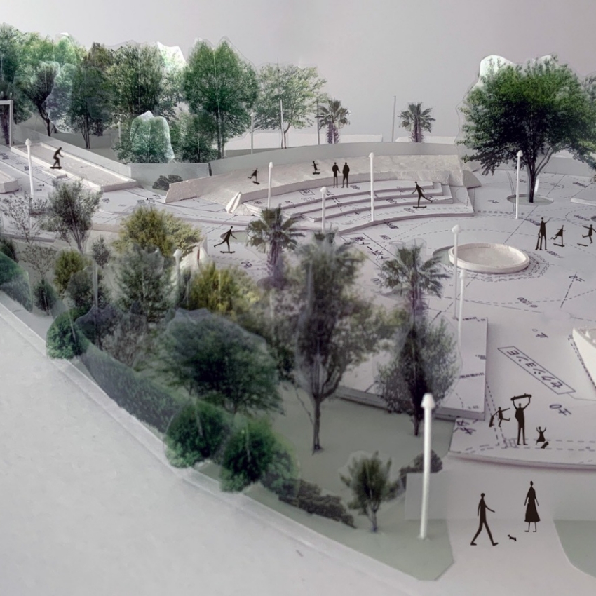 広島県呉市のポートピアパーク及び天応公園内のアーバンスポーツ施設（詳細ページへ）